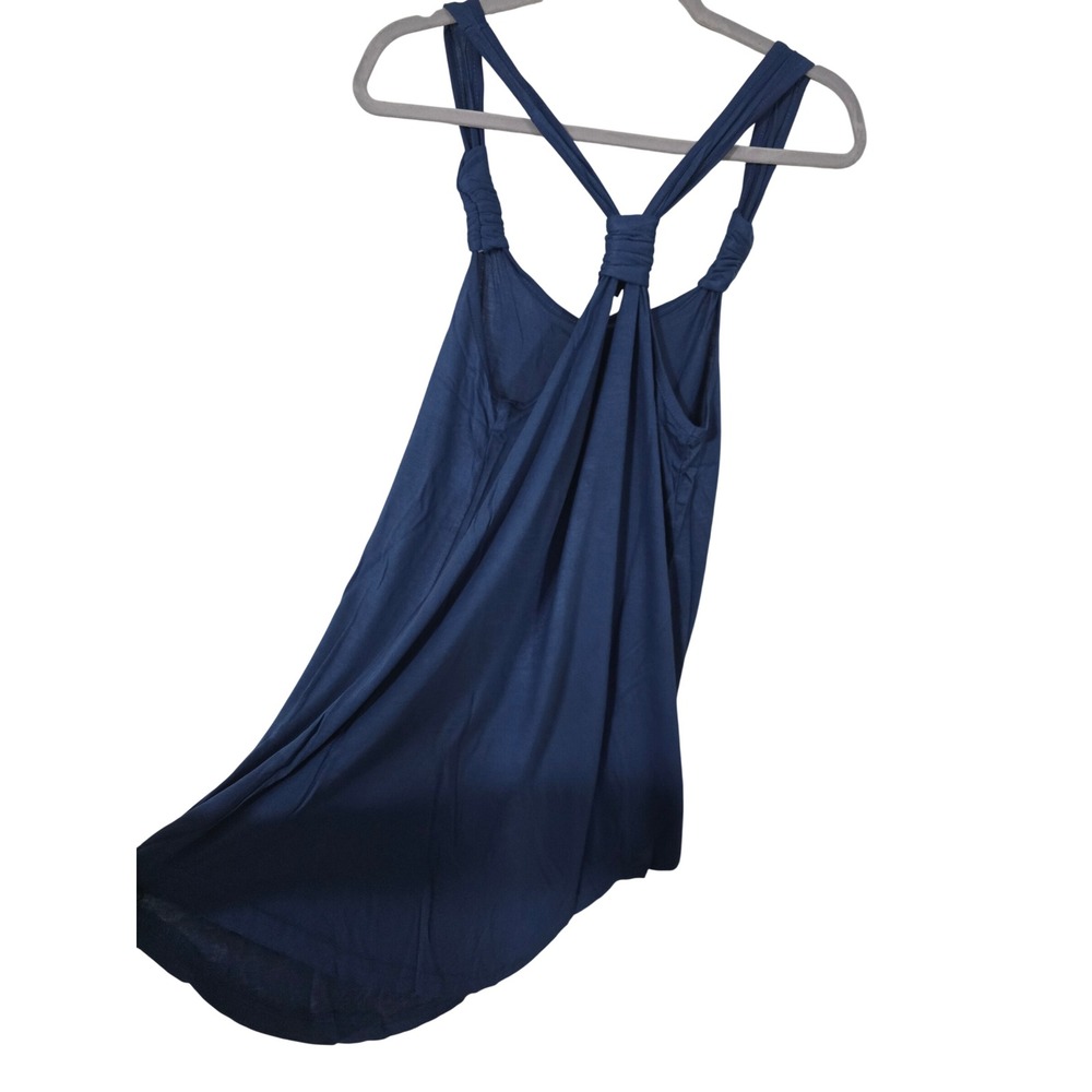 NWT! Kiwi + Punch Womens Navy Blue Racerback Dress M